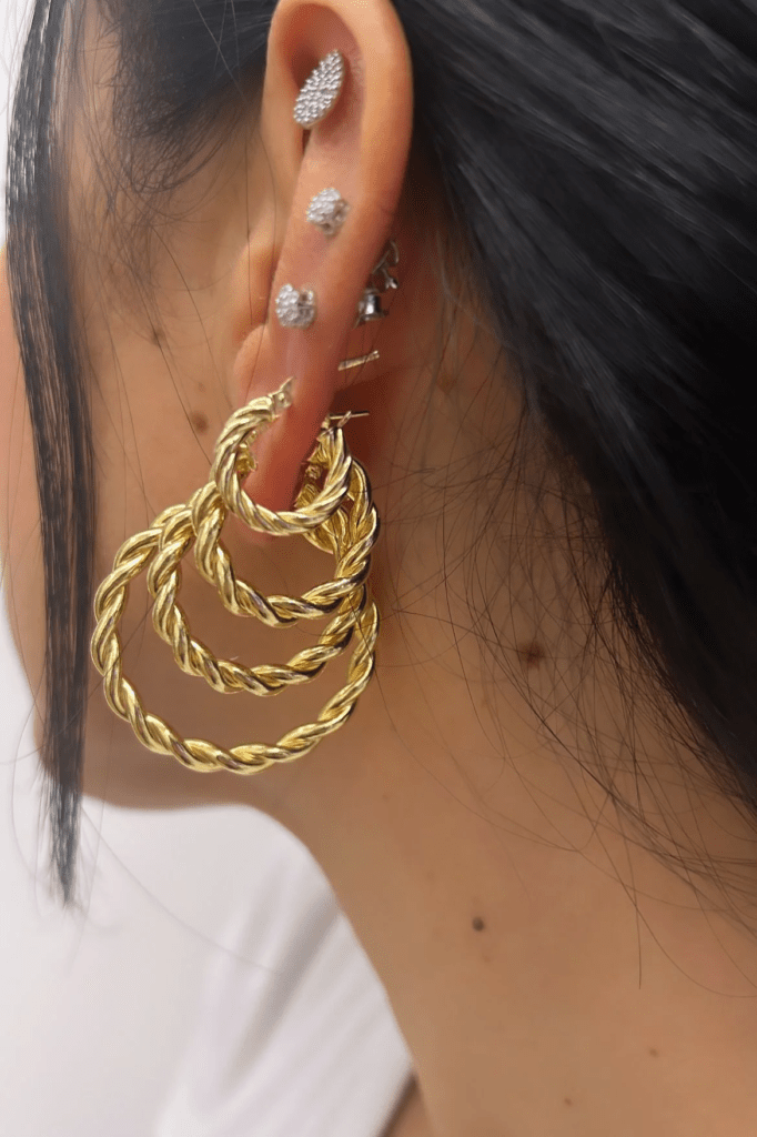 orecchini in oro