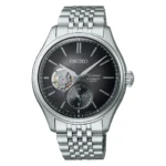 Seiko SPB471J1 Presage Classic Open Heart nero