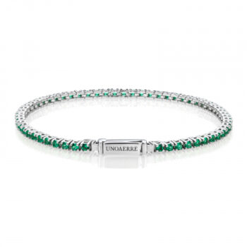 UNOAERRE Bracciale Tennis in argento