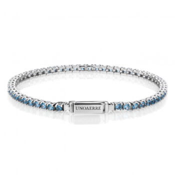 UNOAERRE Bracciale Tennis in argento