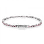 UNOAERRE Bracciale Tennis in argento